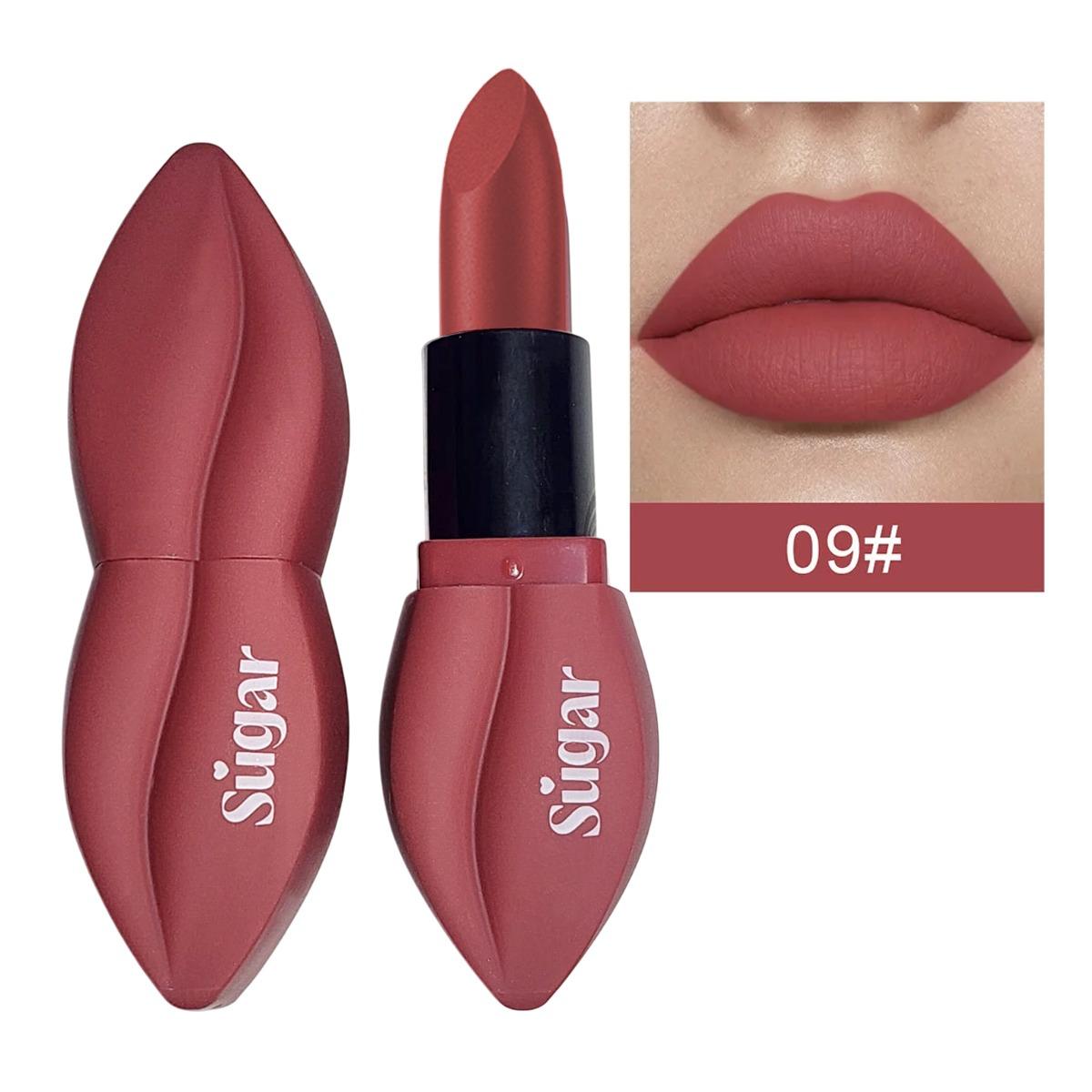 10 Colors Waterproof Long Lasting Matte Lipstick Makeup - Uai Collection