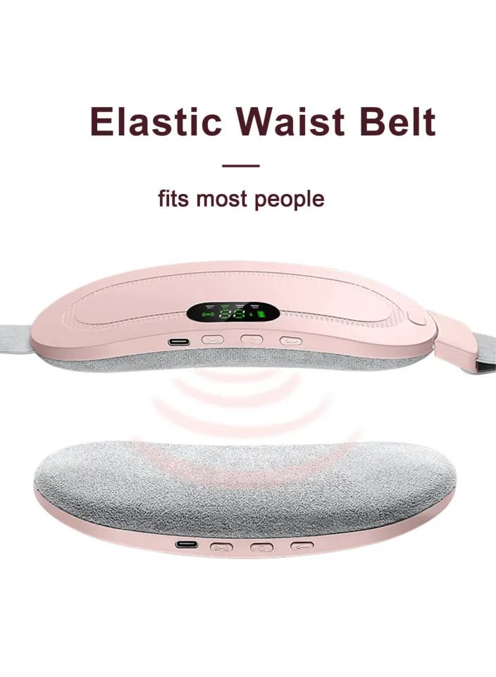 Heating Pad Period Menstrual Cramp Relieve Therapy Vibration Massager Heating Belt - Uai Collection