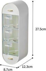 Wall Mounted Spice Box With Handle