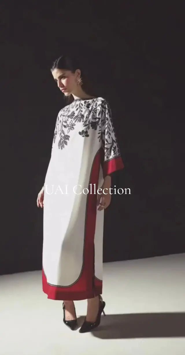 Lulusar most trending article 3 piece is now available in silk fabric - Uai Collection