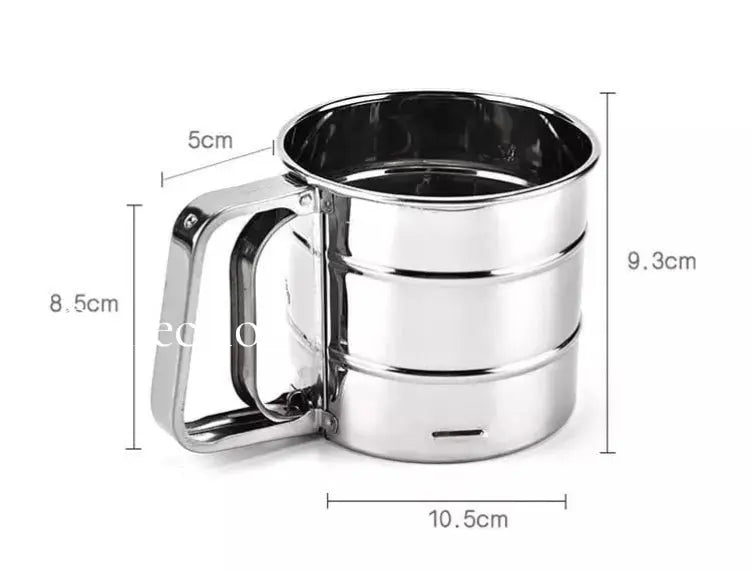 Durable Food Grade Rust Resistant Flour Strainer Sifter Multi Funational