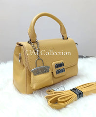 Stylish Hand Bag With Mini Bag Keychain