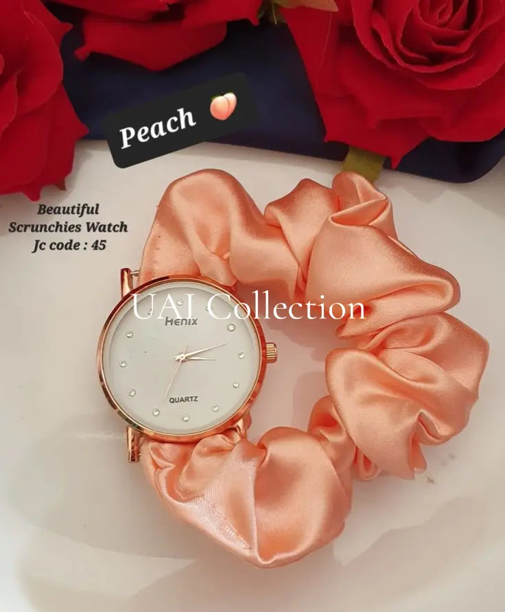 Scrunchies Watch for Girls  UAI Collection