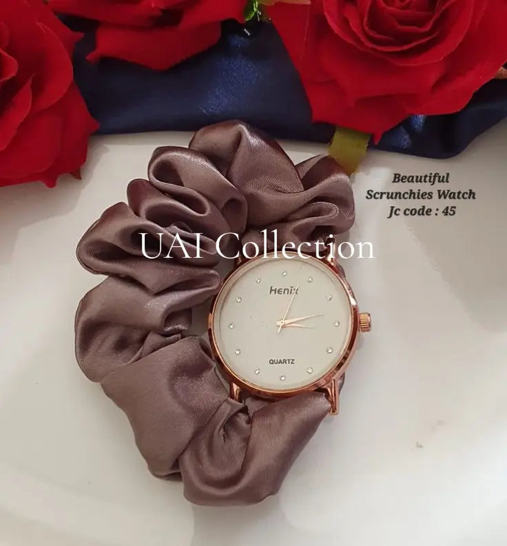 Scrunchies Watch for Girls  UAI Collection