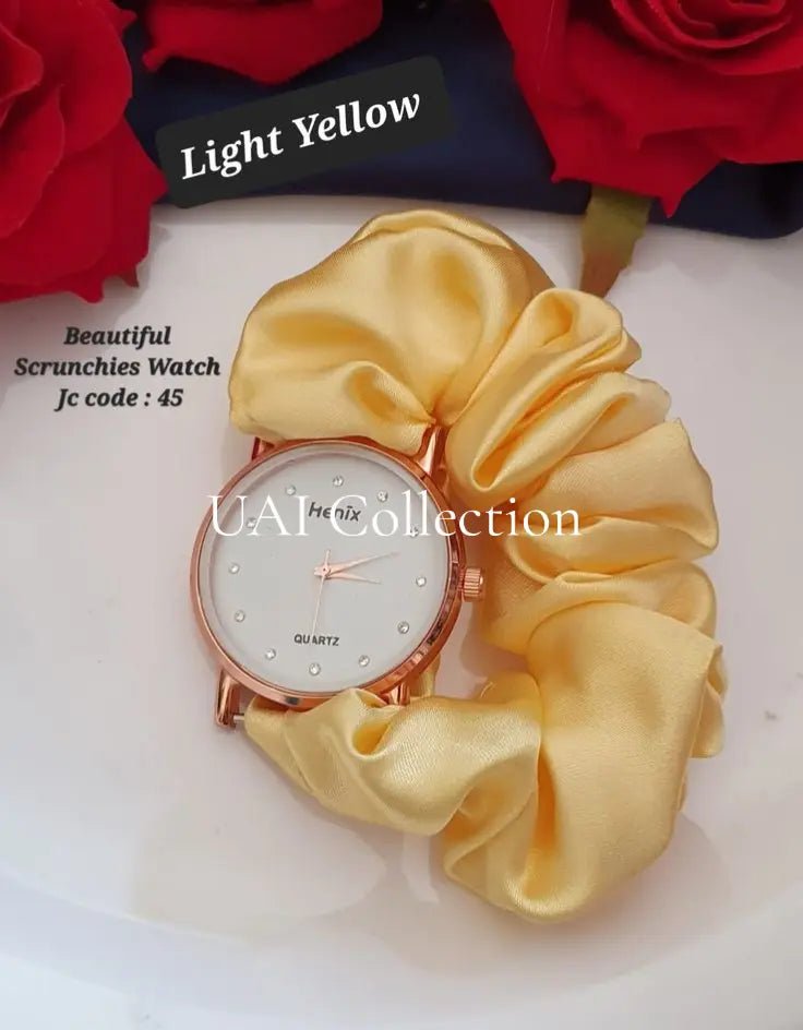 Scrunchies Watch for Girls UAI Collection - Uai Collection