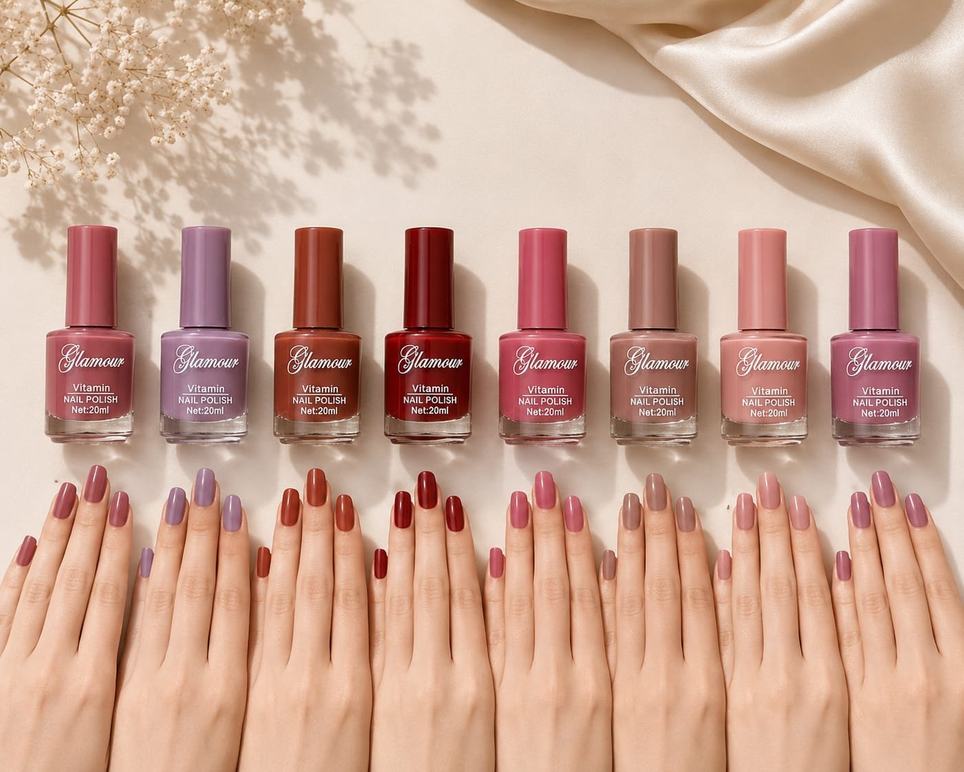 Glamour Vitamin Nail Polish 20ml